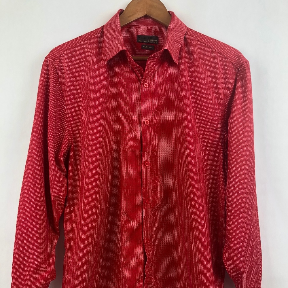 Black Label by Ruffini Slim Fit large 16/16.5 32/3